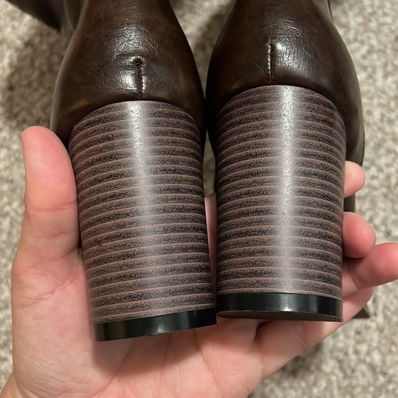 Brown size 9 boots NEW WITHOUT TAGS - Picture 4 of 7